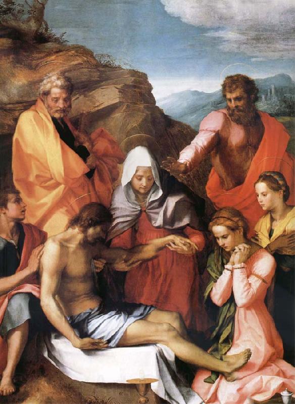 Andrea del Sarto Sounds appealing with holy Norge oil painting art